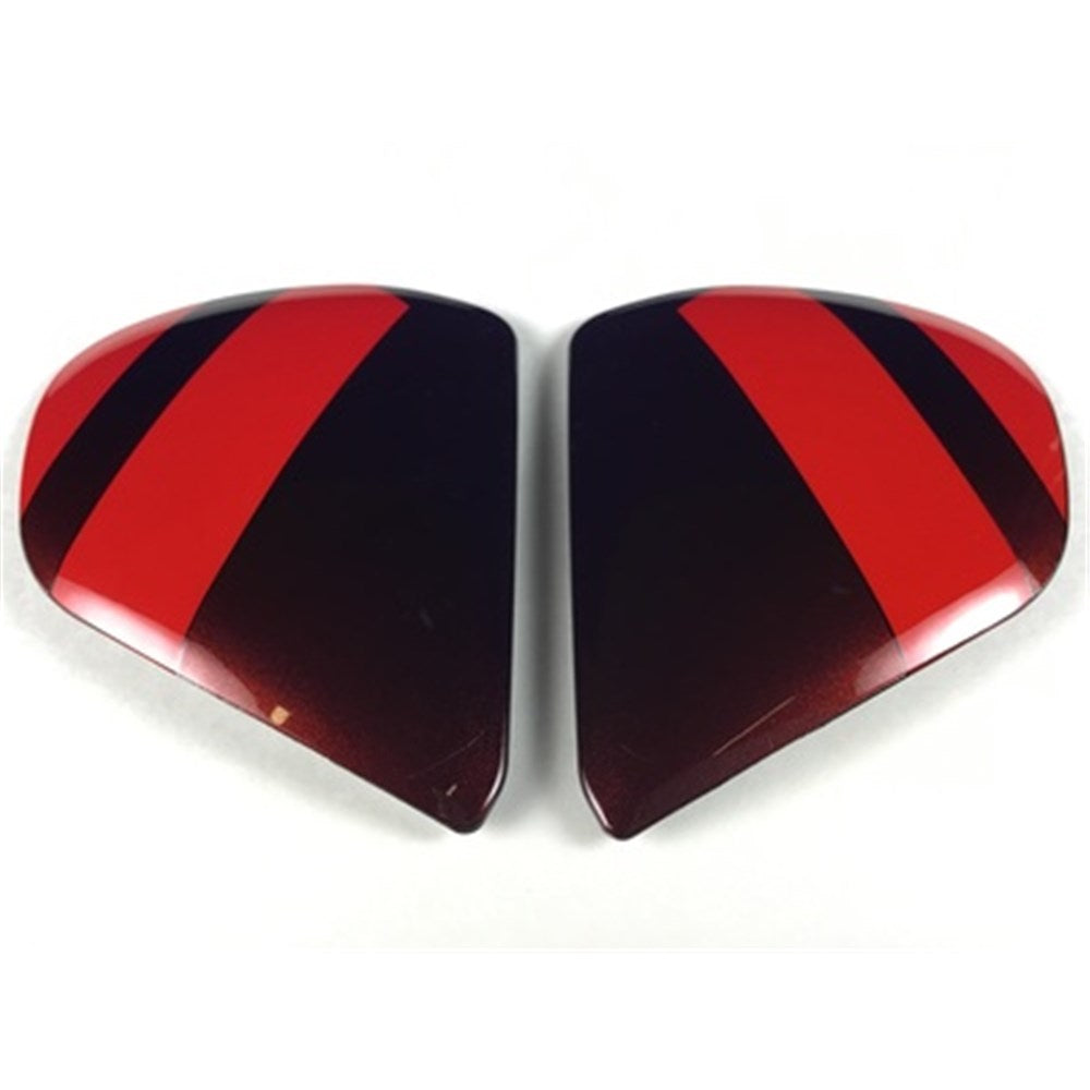 ARAI CHASER-X SIDE-PODS FENCE GLOSS RED/BLK (SET) #
