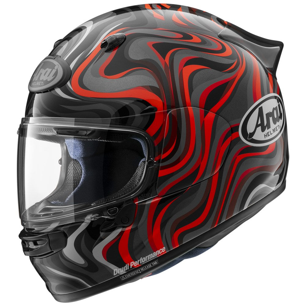 ARAI QUANTIC SWIRL RED (MD) [SPC01]