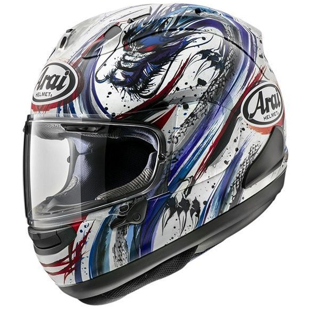 ARAI RX-7V EVO KIYONARI TC MATT (LG)