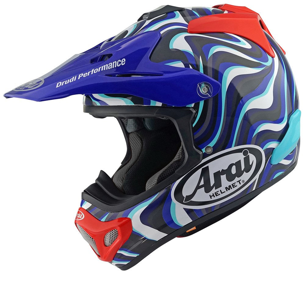 ARAI MX-V EVO STREAM BLU (MD)