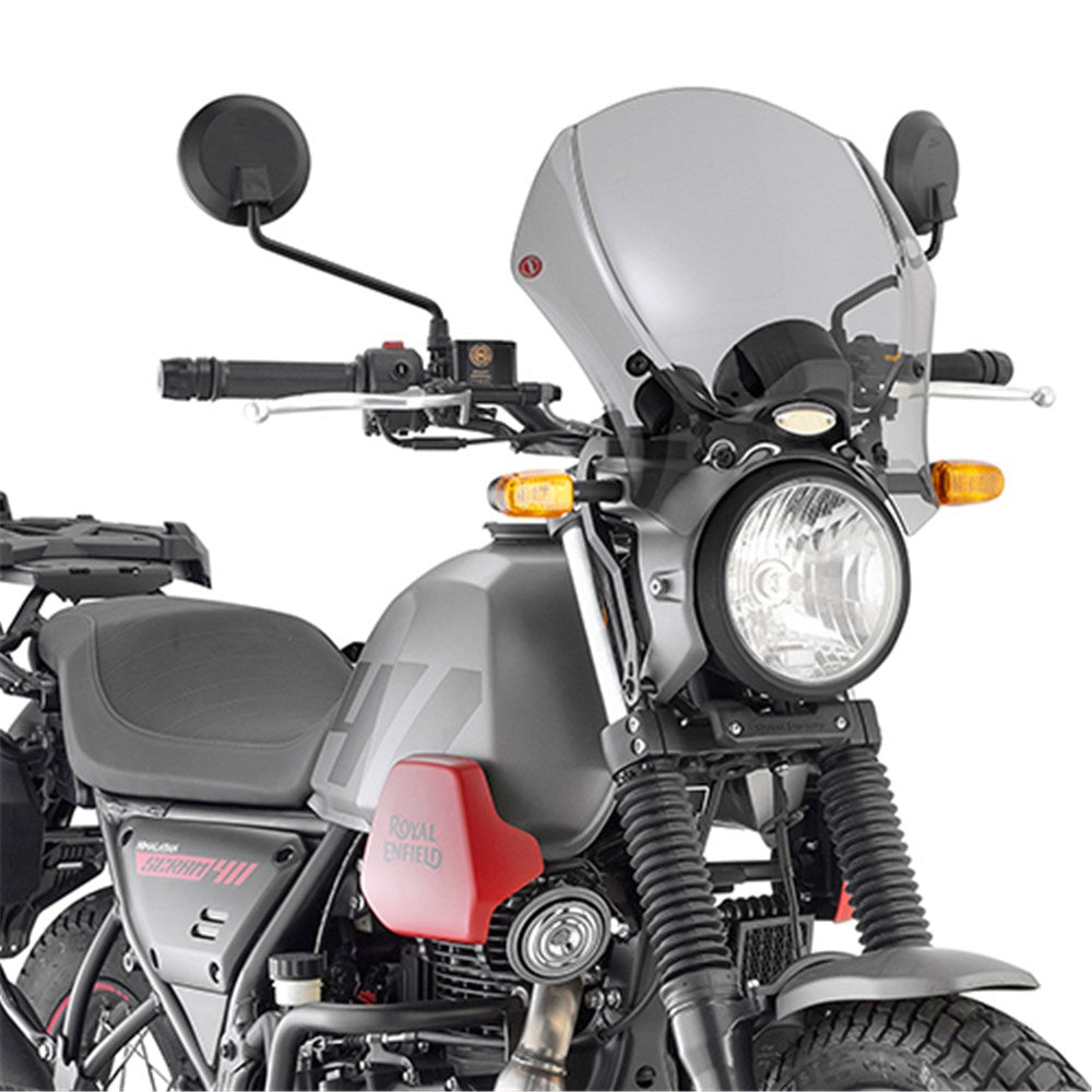 GIVI SPECIFIC WINDSCREEN FITTING KIT - ROYAL ENFIELD SCRAM 411 22-24 (NEEDS SCREEN 100AL 100ALB 140A 140S)