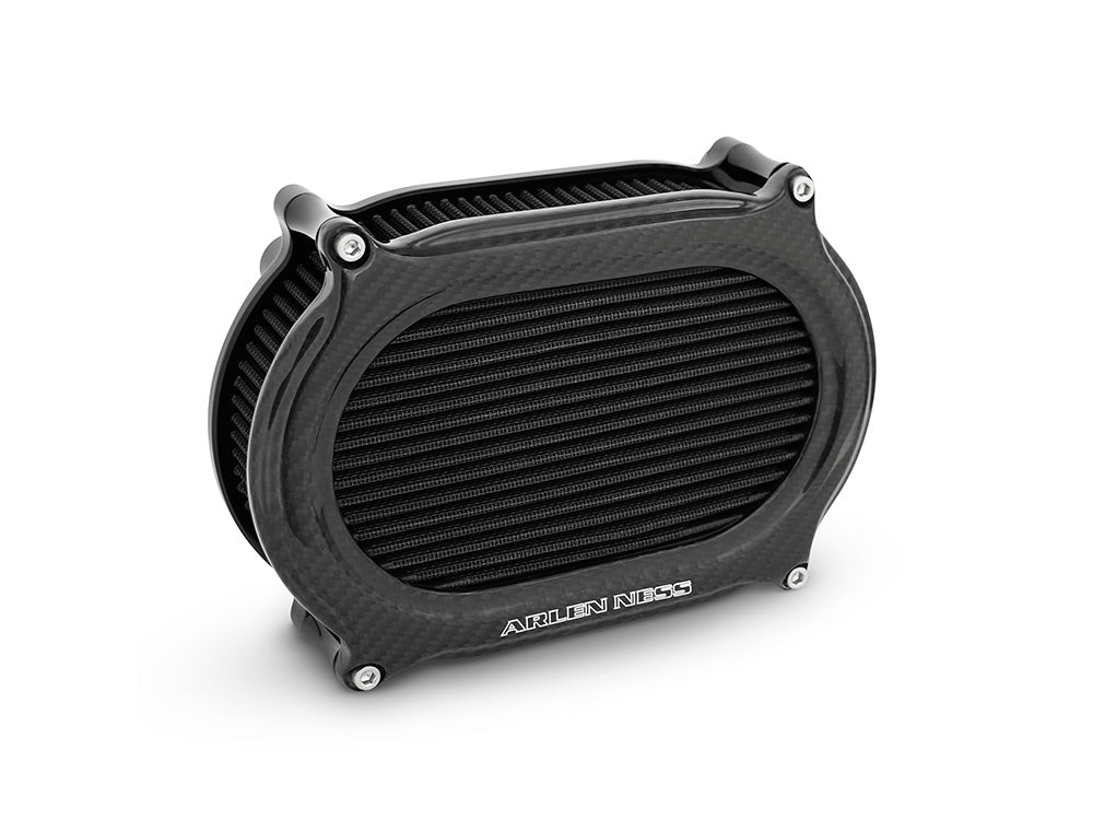 Stage 2 Oval Performance Air Cleaner Kit - Carbon Fibre. Fits CVO Touring 2023up, Street Glide & Road Glide 2024up, Touring 2025up & Softail 2025up - Arlen Ness