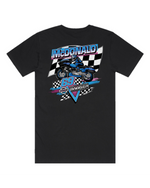 Joe Rascal Racing – Archie McDonald #69 Official Bagger World Cup Tee - Black