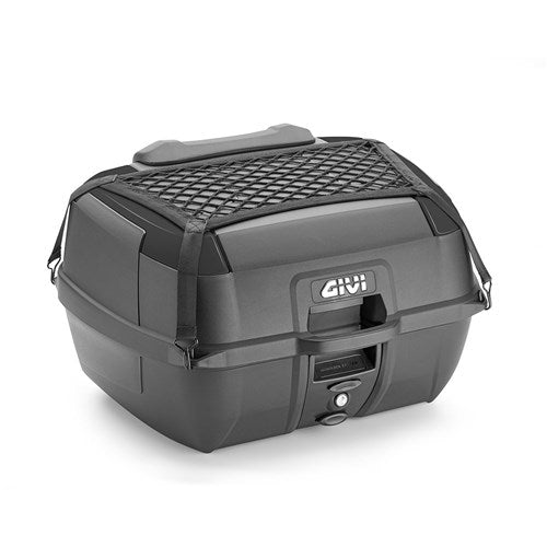 GIVI MONOLOCK TOPCASE 45L BLACK/BLACK - INCLUDES UNIVERSAL PLATE