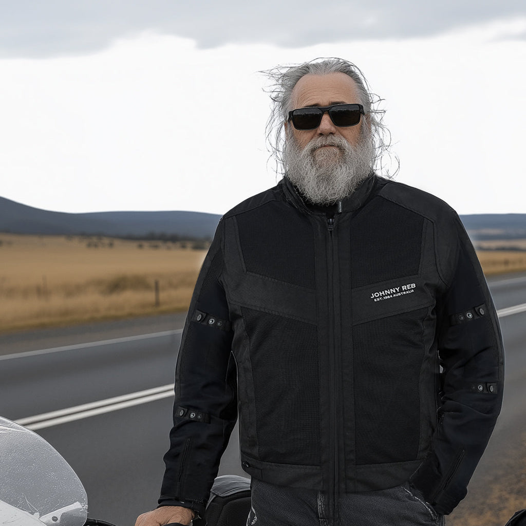 Johnny Reb Men's Barrier Touring Jacket - All Black - product image 3
