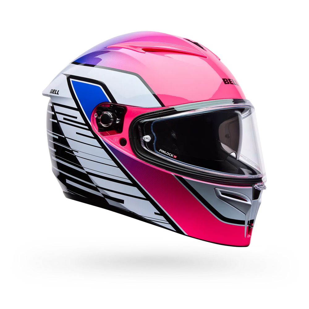 Bell Helmets – Lithium Transition MIPS Full Face Helmet – Purple/White