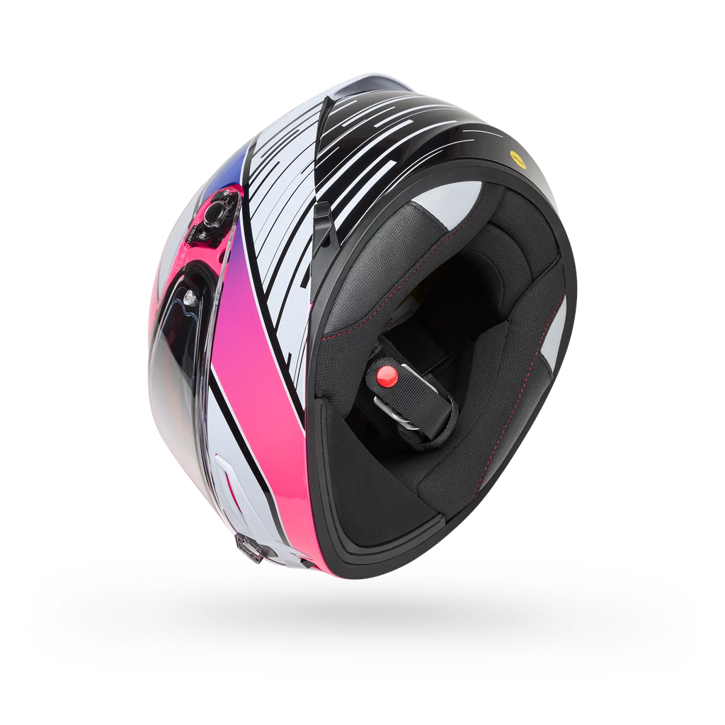 Bell Helmets – Lithium Transition MIPS Full Face Helmet – Purple/White