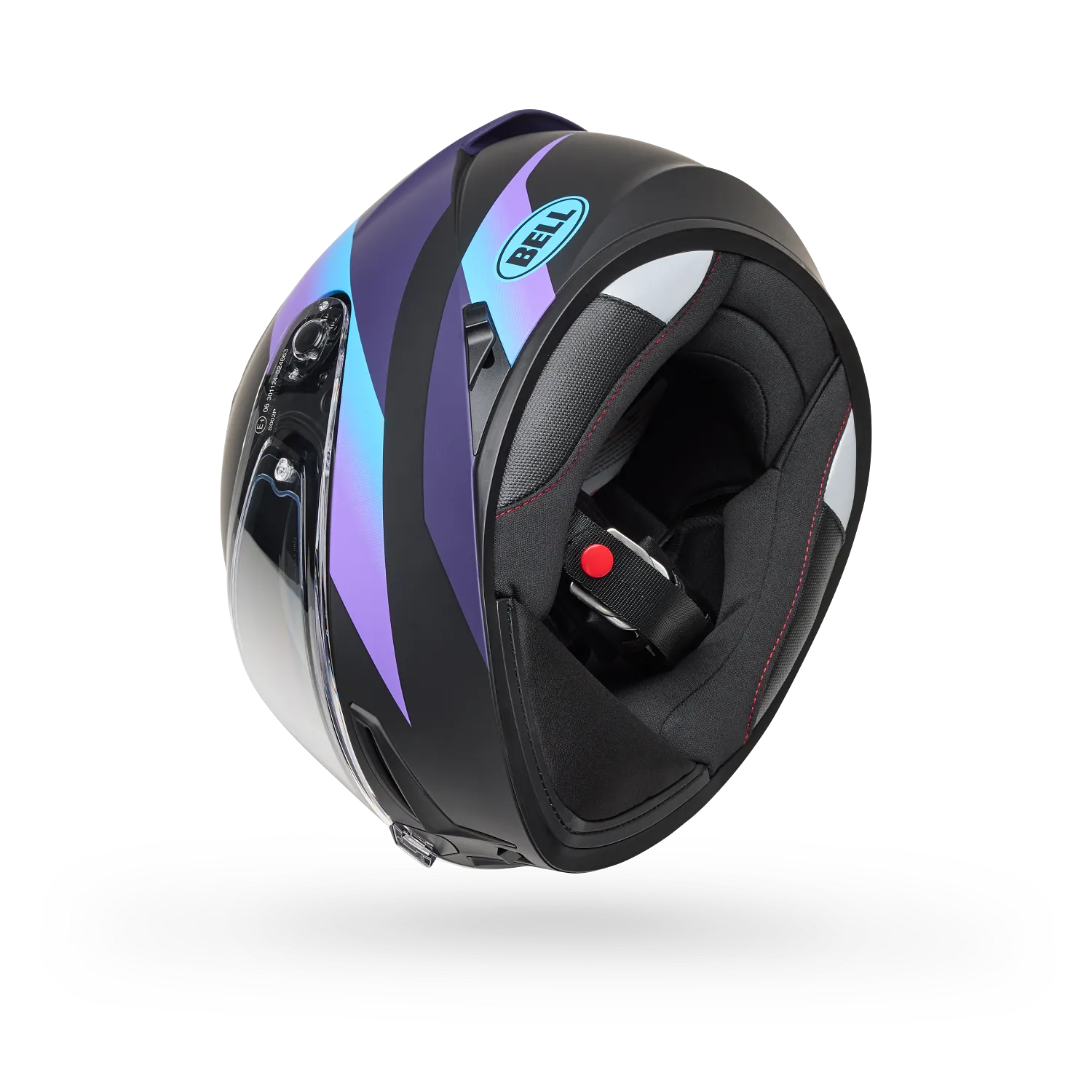 Bell Helmets - Lithium Passion Full Face Helmet – Black/Purple