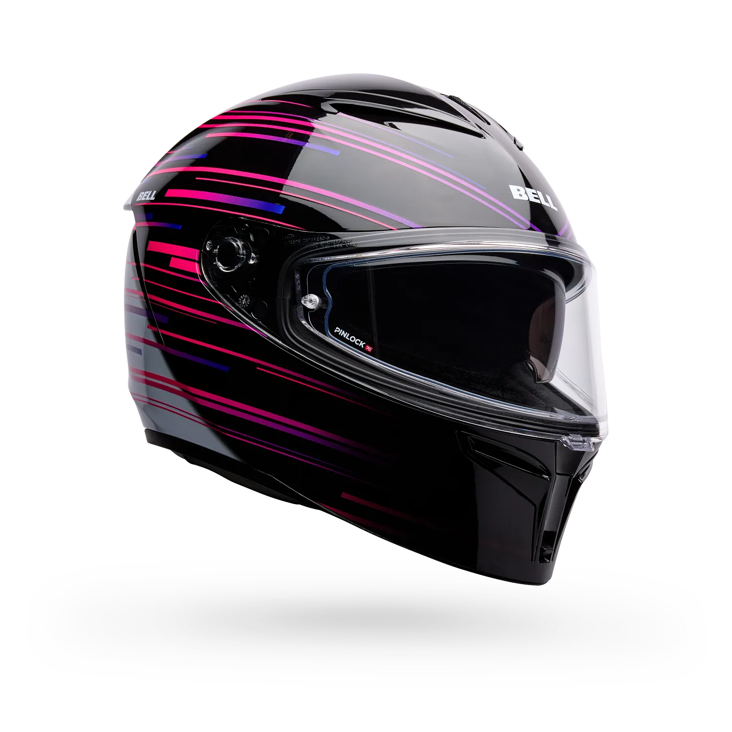 Bell Helmets - Lithium Velo – Black/Purple Full-Face Helmet