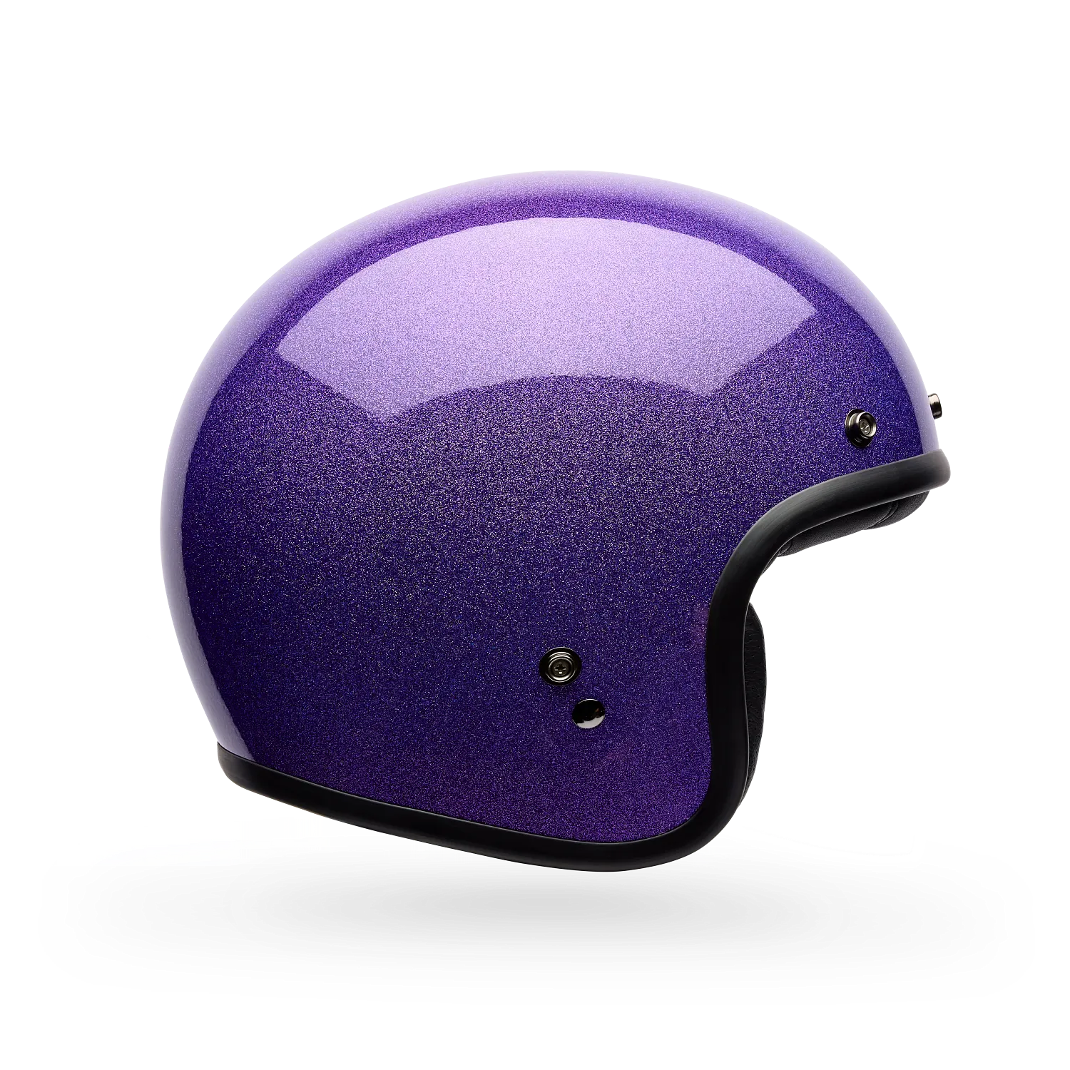 Bell Helmets Custom 500 Helmet – Purple Flake - Retro Style