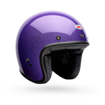 Bell Helmets Custom 500 Helmet – Purple Flake - Retro Style