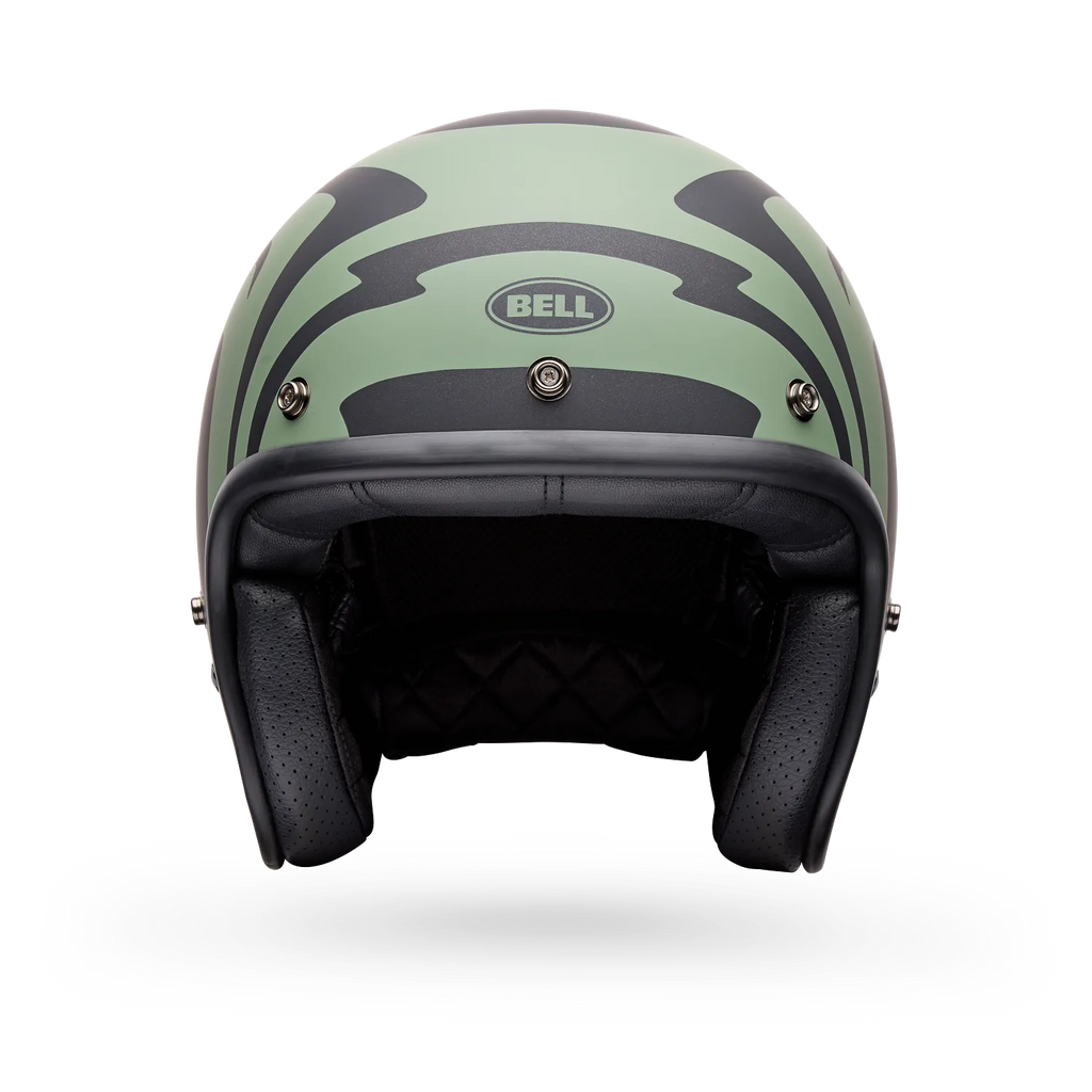 Bell Helmets - Custom 500 Helmet – Slap Black - Retro Style