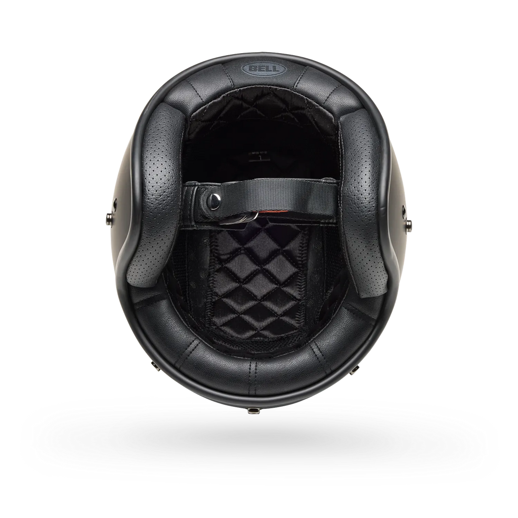 Bell Helmets - Custom 500 Helmet – Slap Black - Retro Style