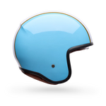 Bell Helmets - TX-501 Rally White/Blue Open-Face Helmet w/ Internal Sun-Visor