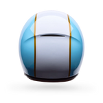 Bell Helmets - TX-501 Rally White/Blue Open-Face Helmet w/ Internal Sun-Visor