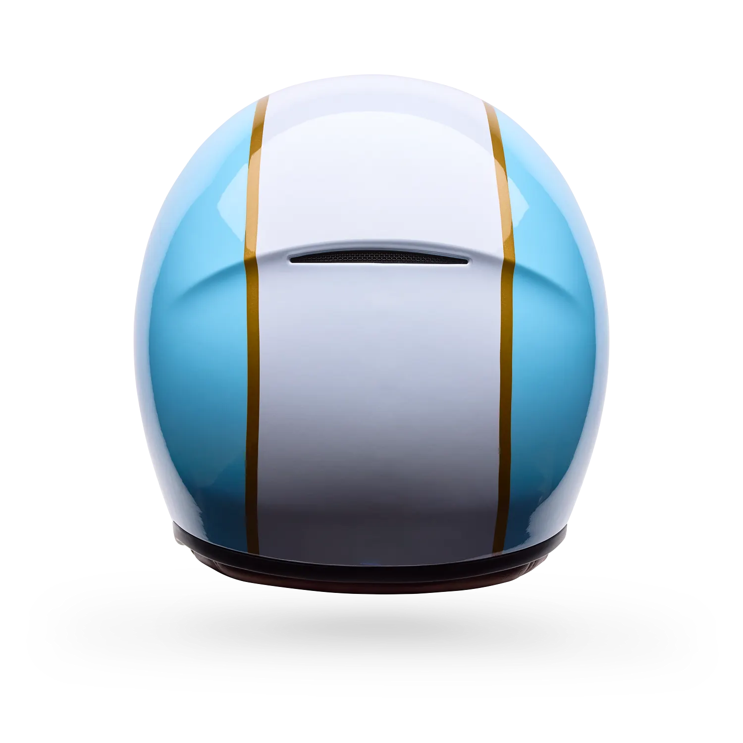 Bell Helmets - TX-501 Rally White/Blue Open-Face Helmet w/ Internal Sun-Visor