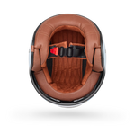 Bell Helmets - TX-501 Rally White/Blue Open-Face Helmet w/ Internal Sun-Visor