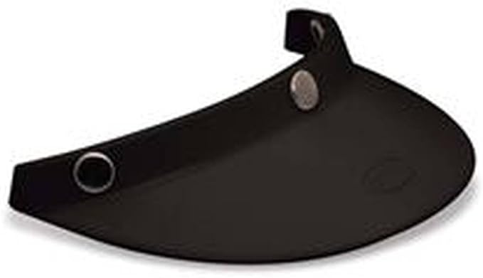 Bell Helmets 3 Snap 510 Visor – Black (fits Bell Custom 500/510 helmets)