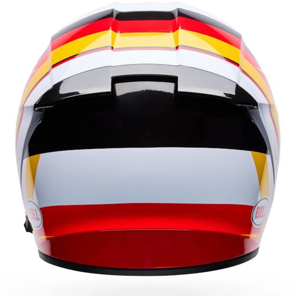 Bell Helmets Lithium Nova White/Red Full-Face Helmet