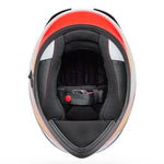 Bell Helmets Lithium Nova White/Red Full-Face Helmet