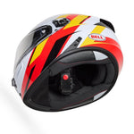 Bell Helmets Lithium Nova White/Red Full-Face Helmet