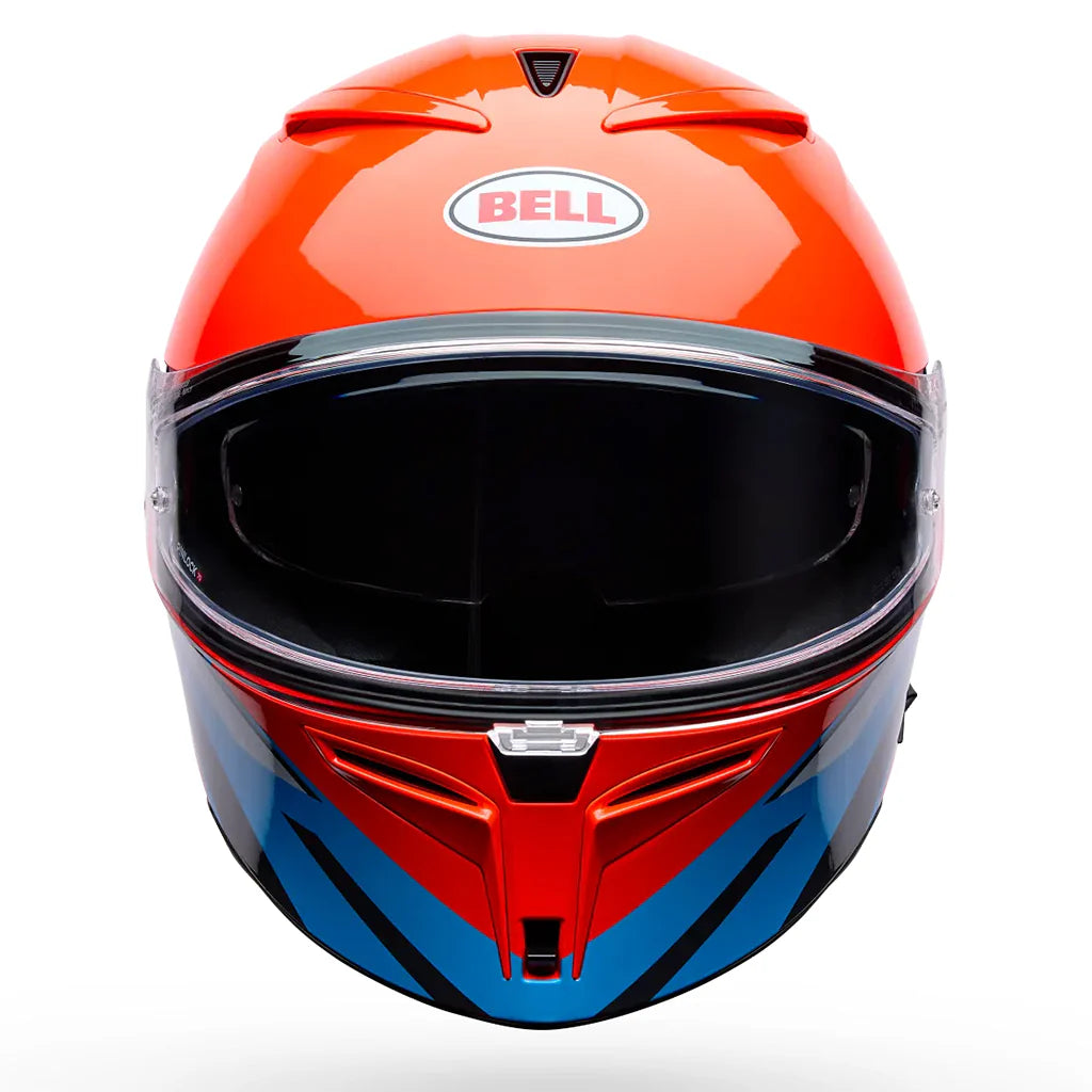 Bell Lithium Nova Orange/Blue Full-Face Helmet