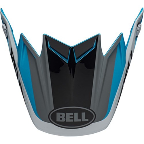 BELL S/P - MOTO-9 FLEX PEAK DIV M/G WHT/BLK/BLU