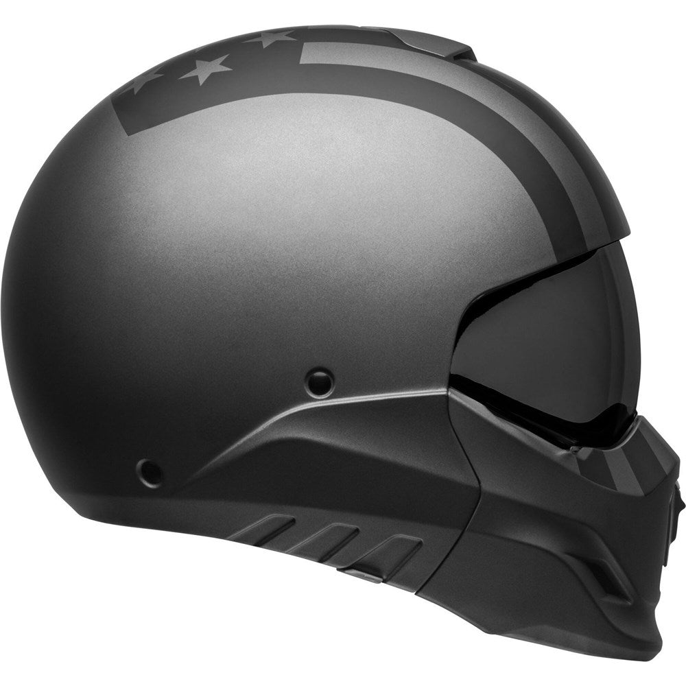 BELL BROOZER FREE RIDE MATT GRY/BLK (SM)  [ONC01]