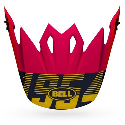 BELL S/P - MX-9 MIPS PEAK STRIKE MATT BLU/ORANGE/PINK