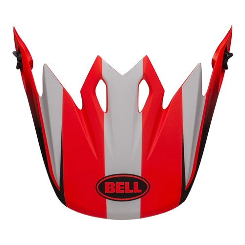 BELL S/P - MX-9 MIPS PEAK DASH MATT GRY/INFRAREDRED/BLK