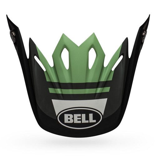 BELL S/P - MOTO-9 MIPS PEAK PROPHECY MAT BLK/DRK GRN (O/S)