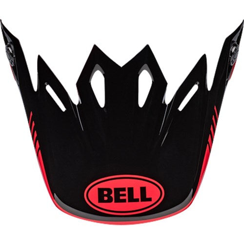 BELL S/P - MOTO-9 MIPS PEAK LOUVER BLK/RED