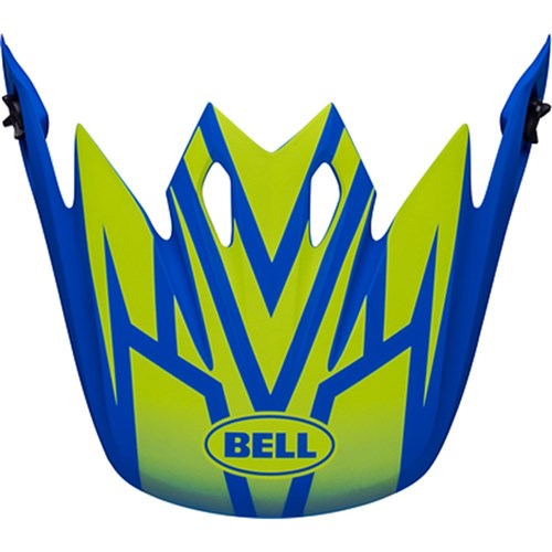 BELL S/P - MX-9 MIPS PEAK DISRUPT MATT CLASSIC BLU/HI-VIZ YEL