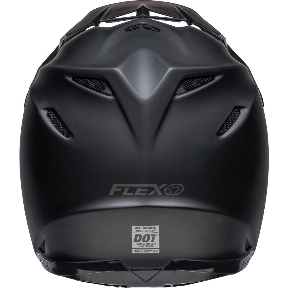 BELL MOTO-9S FLEX SOLID MATT BLK (XS)  [ONC01]