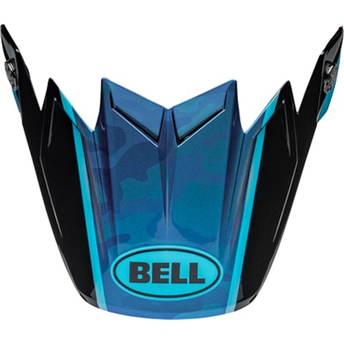 BELL S/P - MOTO-9S FLEX PEAK SPRITE BLK/BLU