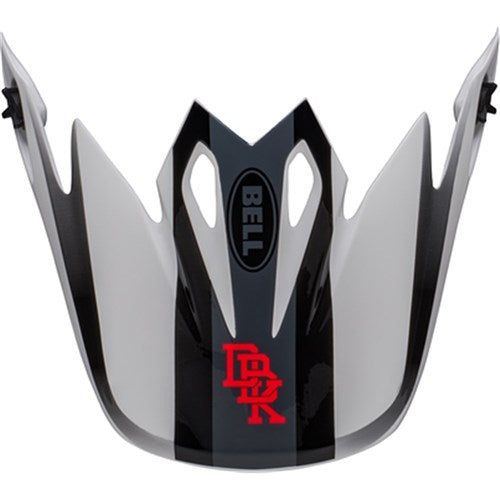 BELL S/P - MX-9 MIPS PEAK TWITCH DBK 24 BLK/WHT