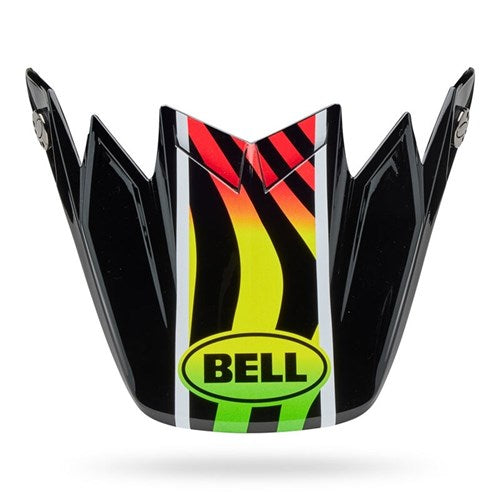 BELL S/P - MOTO-10 MOUTHPIECE FASTHOUSE RAVEN M/G BLK/WHT