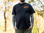 Born Free Knuckle Buddy Black T-Shirt - X-Large - Biltwell Helmets
