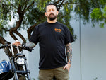 Born Free Knuckle Buddy Black T-Shirt - XX-Large - Biltwell Helmets