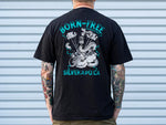 Born Free Snake Knuckle Black T-Shirt - Medium - Biltwell Helmets
