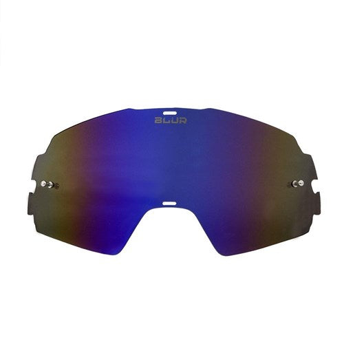 BLUR B-20 LENS RAD BLU W/TEAR OFFS PINS