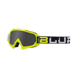 BLUR B-10 GOGGLE TWO FACE ORG/BLK/WHT (SIL LENS)