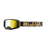 BLUR B-40 GOGGLE BLU/RED (BLU LENS)