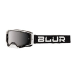 BLUR B-40 GOGGLE BLK/WHT (SIL LENS)