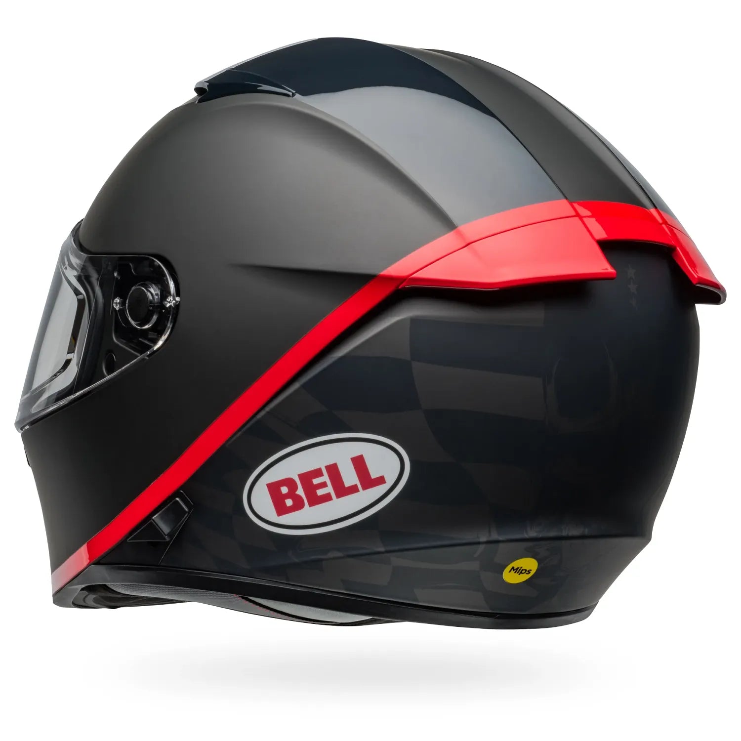 Bell Helmets – Lithium MIPS Full-Face Helmet – HartLuck Matte/Gloss Black/Red