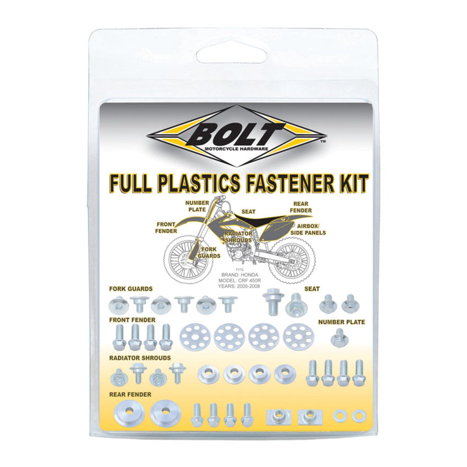 Bolt Body Work Fastener Kit - Honda
