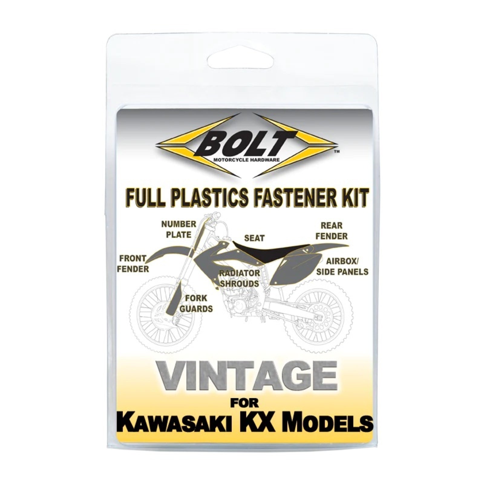Bolt Body Work Fastener Kit - Kawasaki