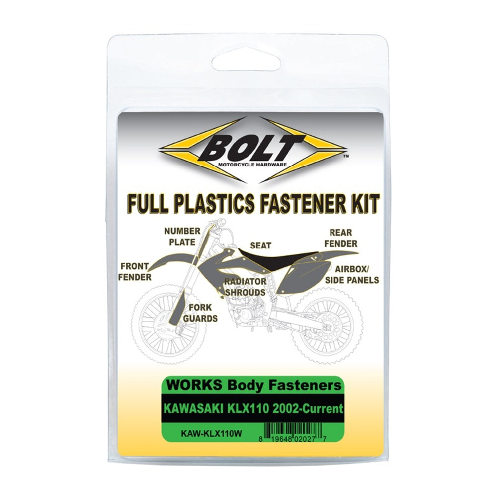Bolt Body Work Fastener Kit - Kawasaki