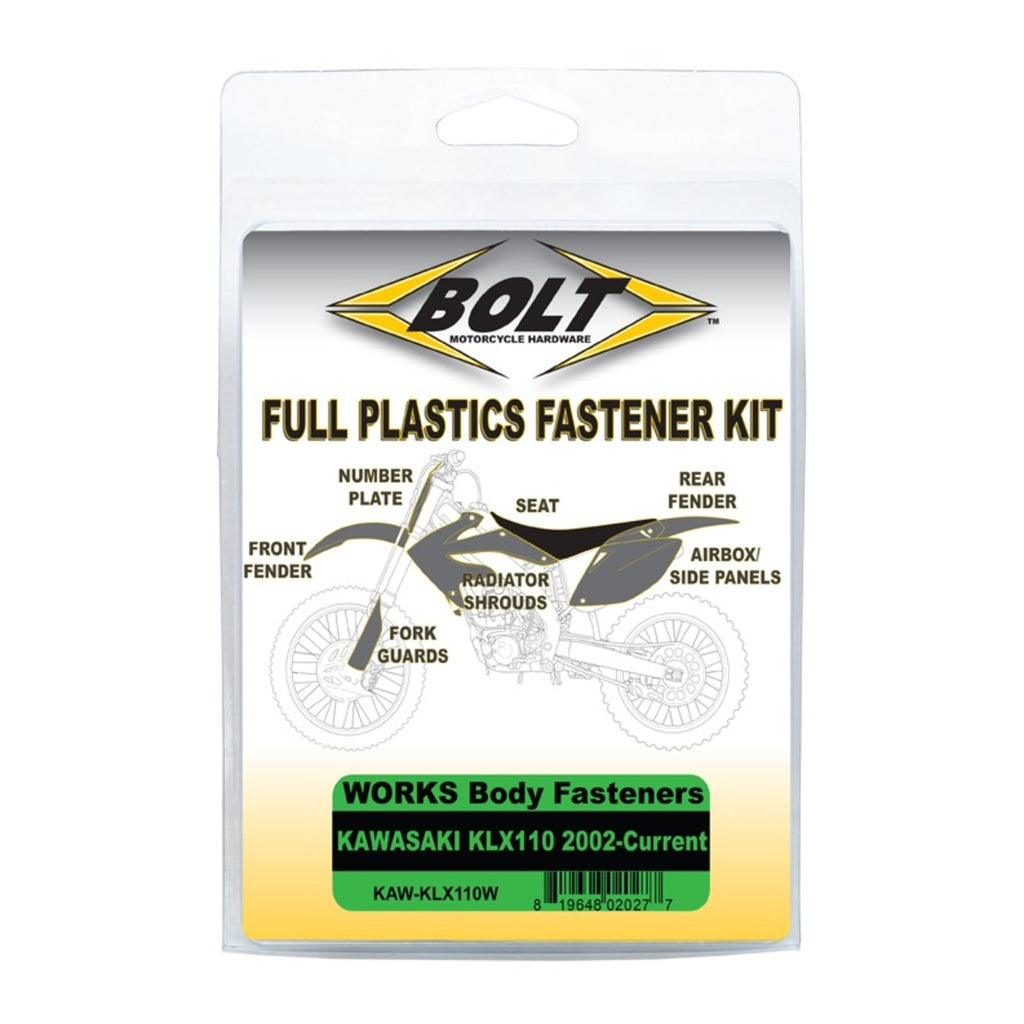 Bolt Body Work Fastener Kit - Kawasaki