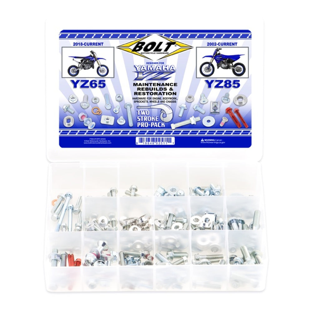 Bolt 2-Stroke Pro Pack for Yamaha Minis '18+ YZ65  '02+ YZ85